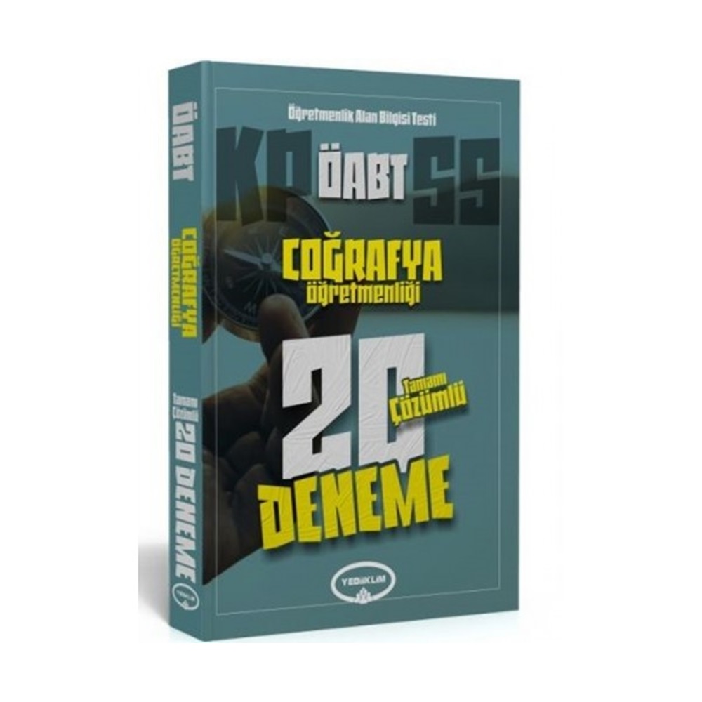 Yediiklim ÖABT Coğrafya Öğretmenliği 20 Deneme