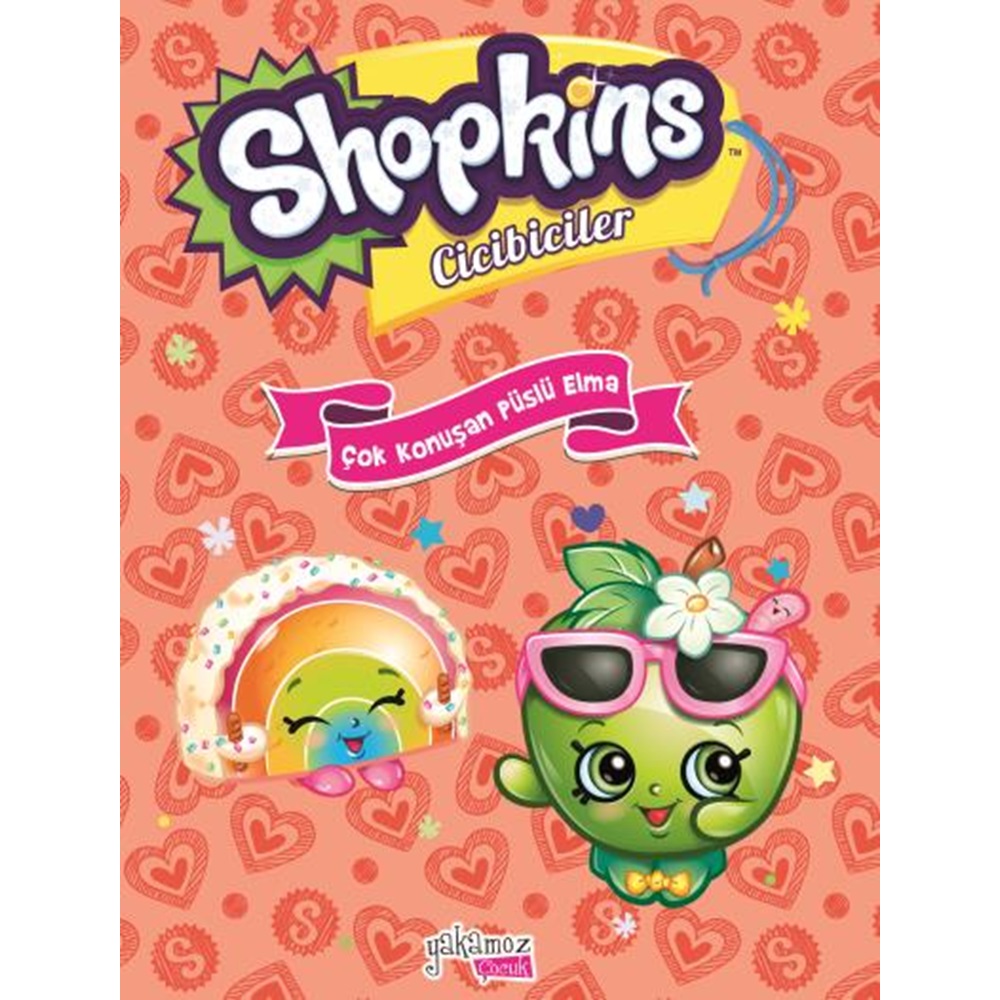 Shopkins Cicibiciler Çok Konuşan Püslü Elma Ciltli