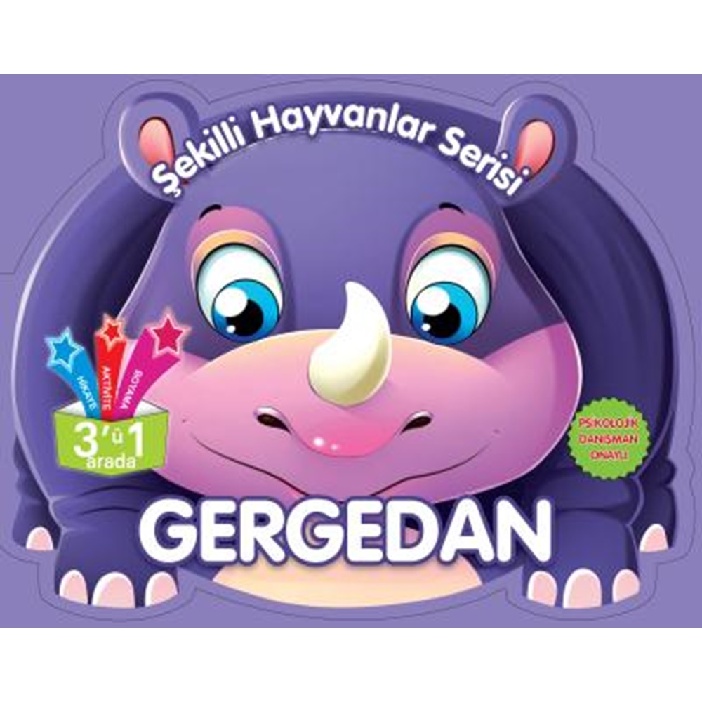 Şekilli Hayvanlar Serisi Gergedan