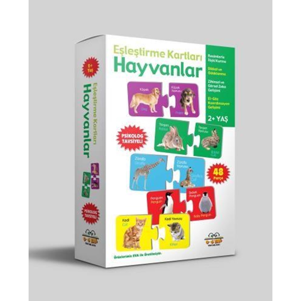 Eşleştirme Kartları Hayvanlar