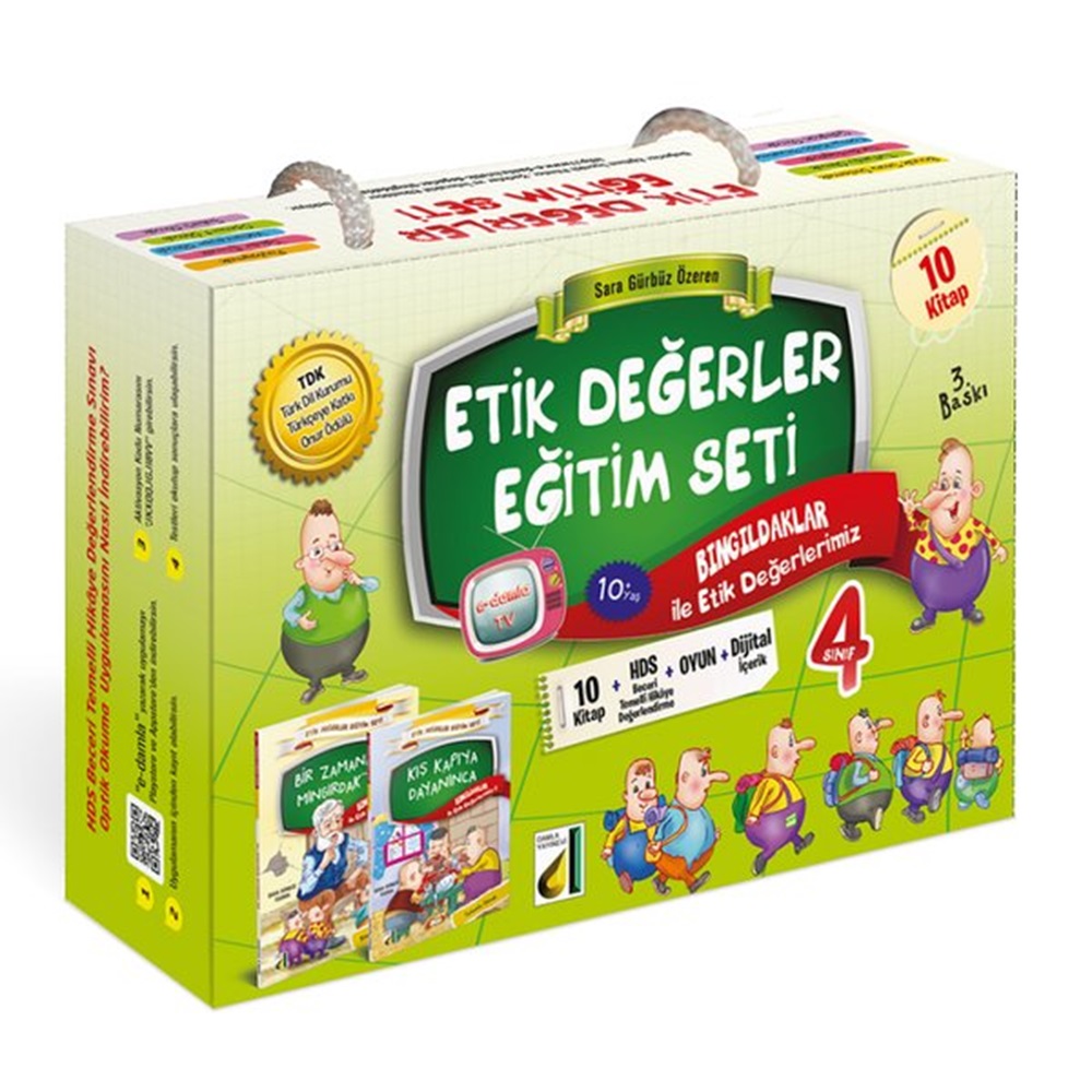 Bıngıldaklar İle Etik Değerlerimiz 10 Kitap Set