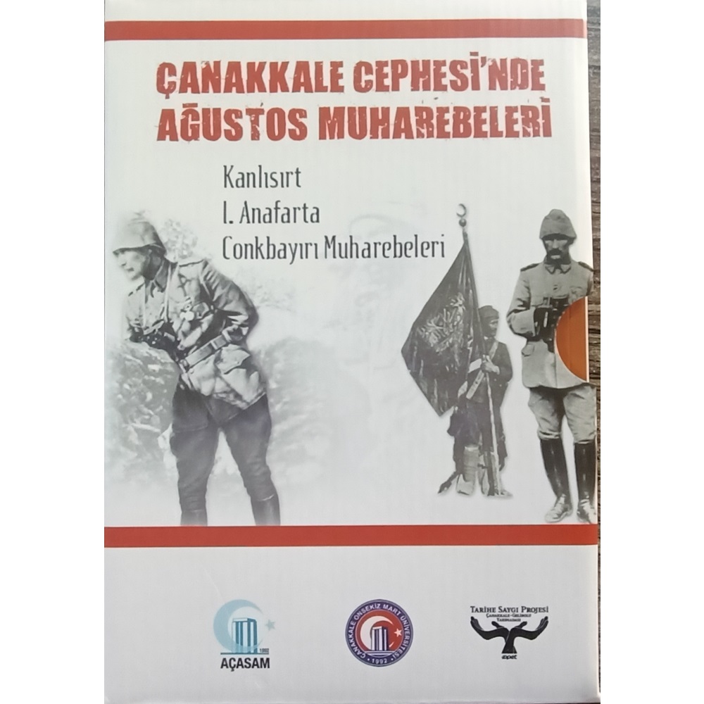 Çanakkale Cephesinde Ağustos Muharebeleri 3 Cilt Kutulu