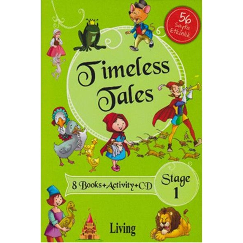 Timeless Tales Stage 1 8 Books Activity Cd