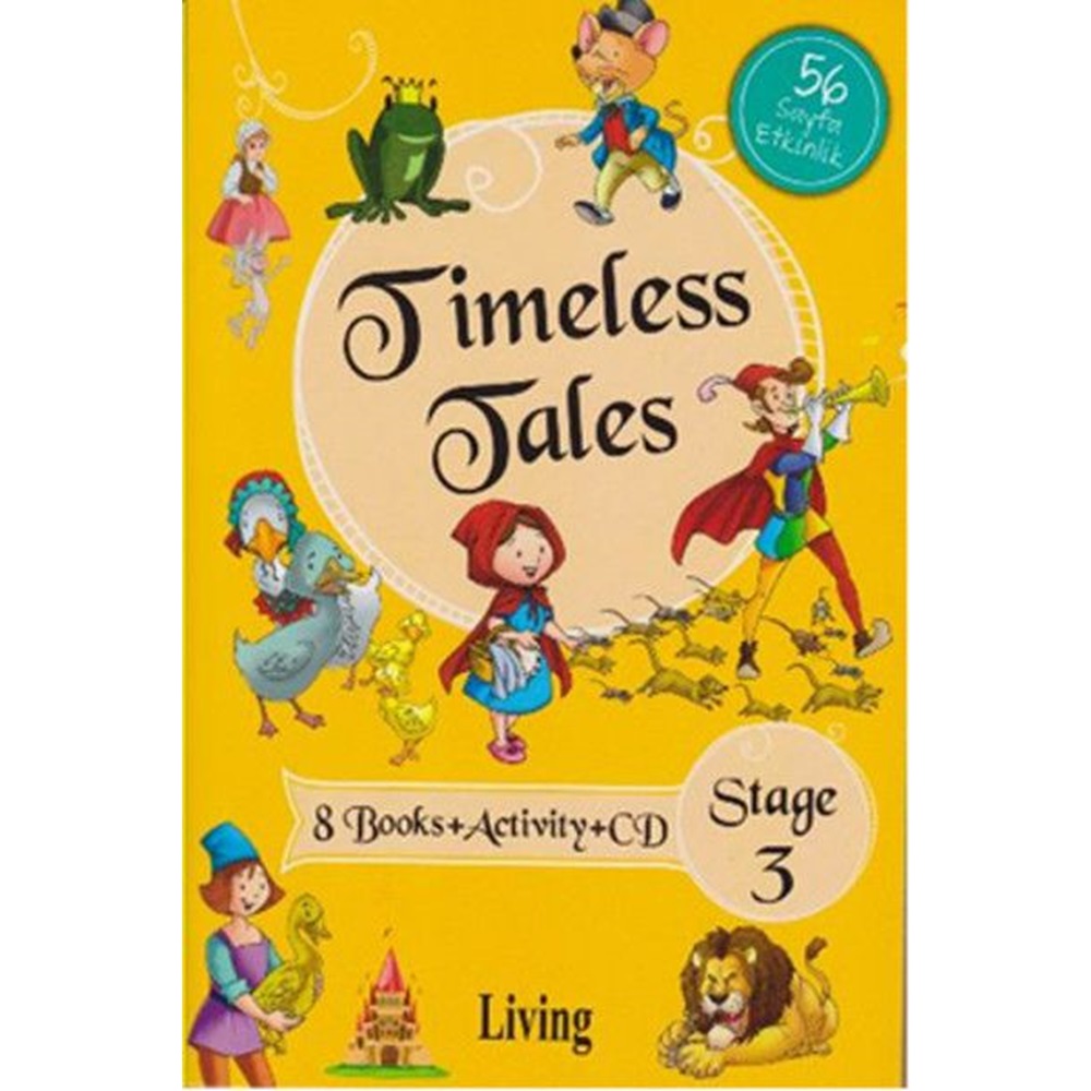 Timeless Tales Stage 3 8 Books Activity Cd