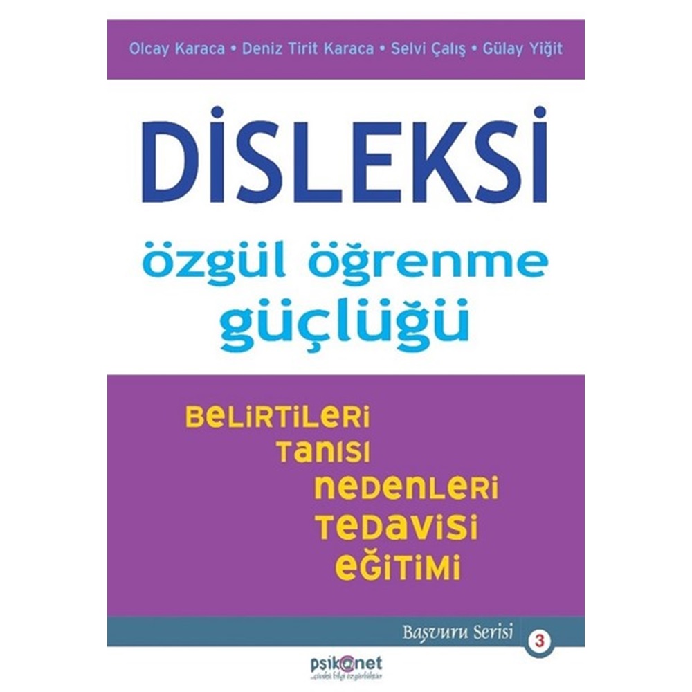 Disleksi Özgül Öğrenme Güçlüğü