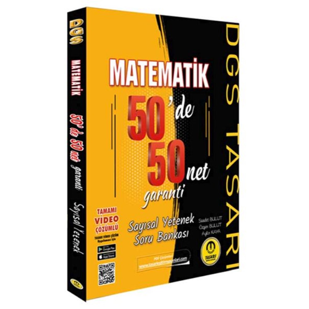 DGS MATEMATİK 50 DE 50 NET SORU BANKASI