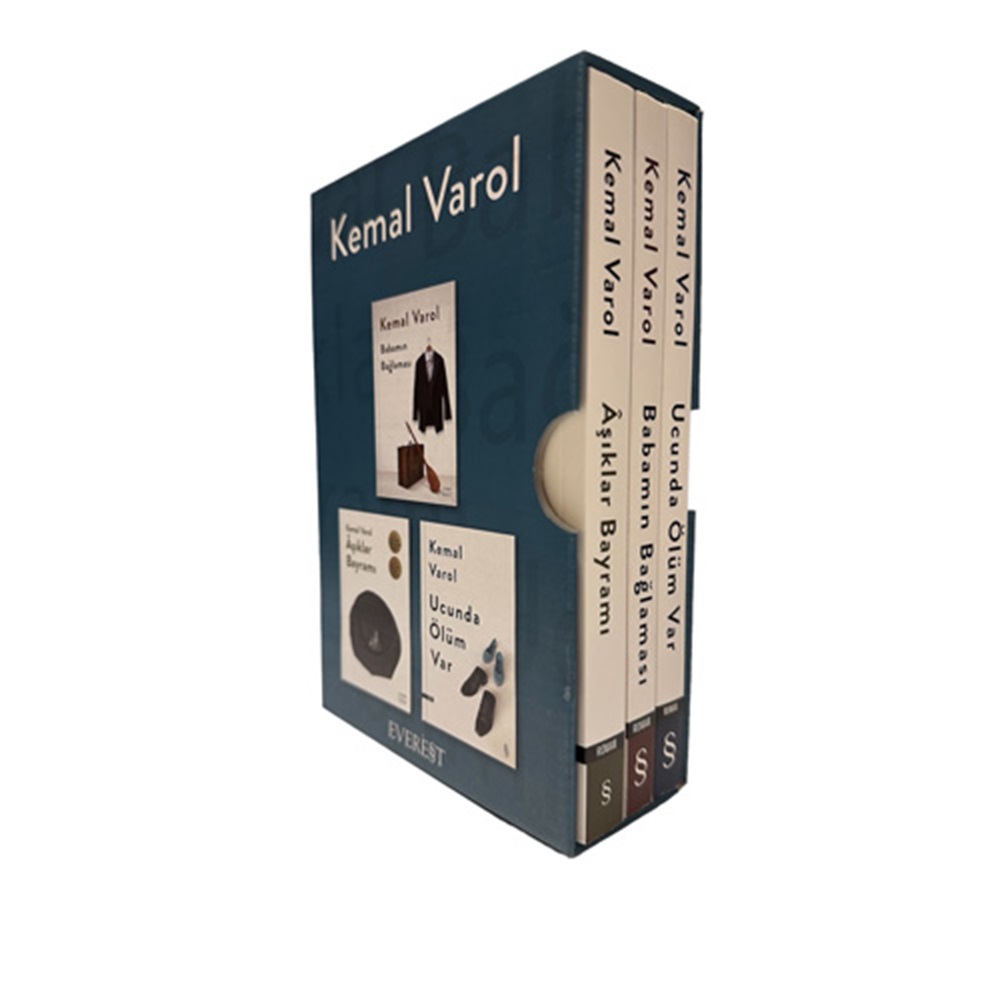 Kemal Varol Kutulu Set - 3 Kitap Takım