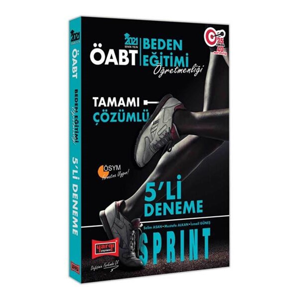 2021 Yargı ÖABT SPRINT Beden Eğitimi Öğretmenliği Tamamı Çözümlü 5’li Deneme