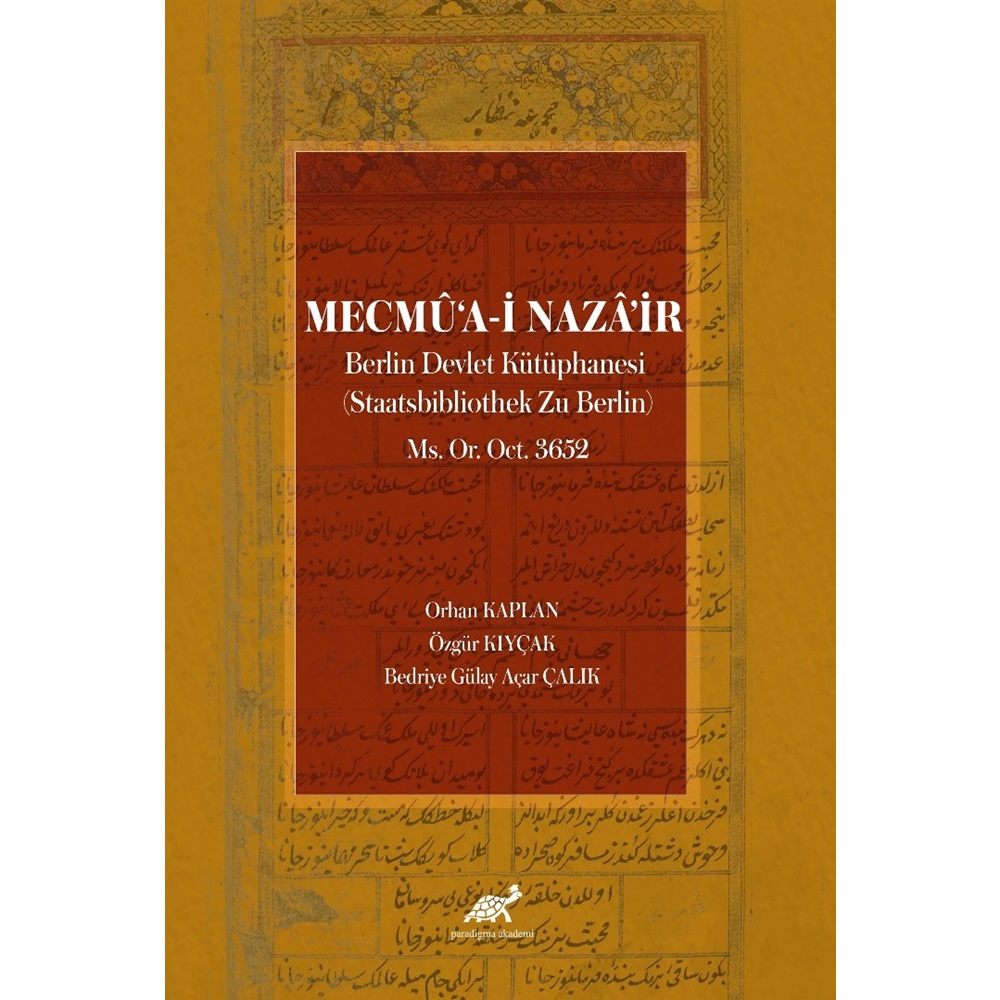 MECMÛ‘A-İ NAZÂ’İR | Berlin Devlet Kütüphanesi (Staatsbibliothek Zu Berlin) Ms. Or. Oct. 3652