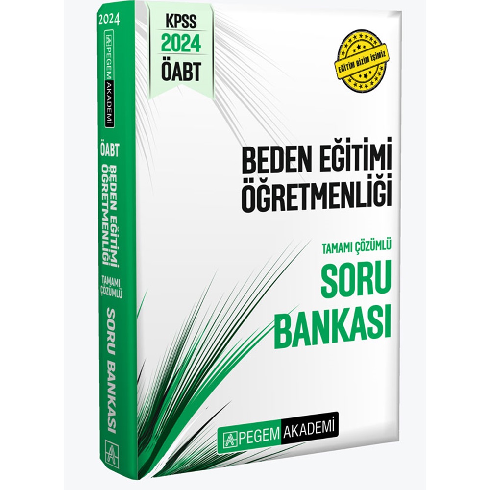 2024 Pegem ÖABT Beden Eğitimi Soru Bankası