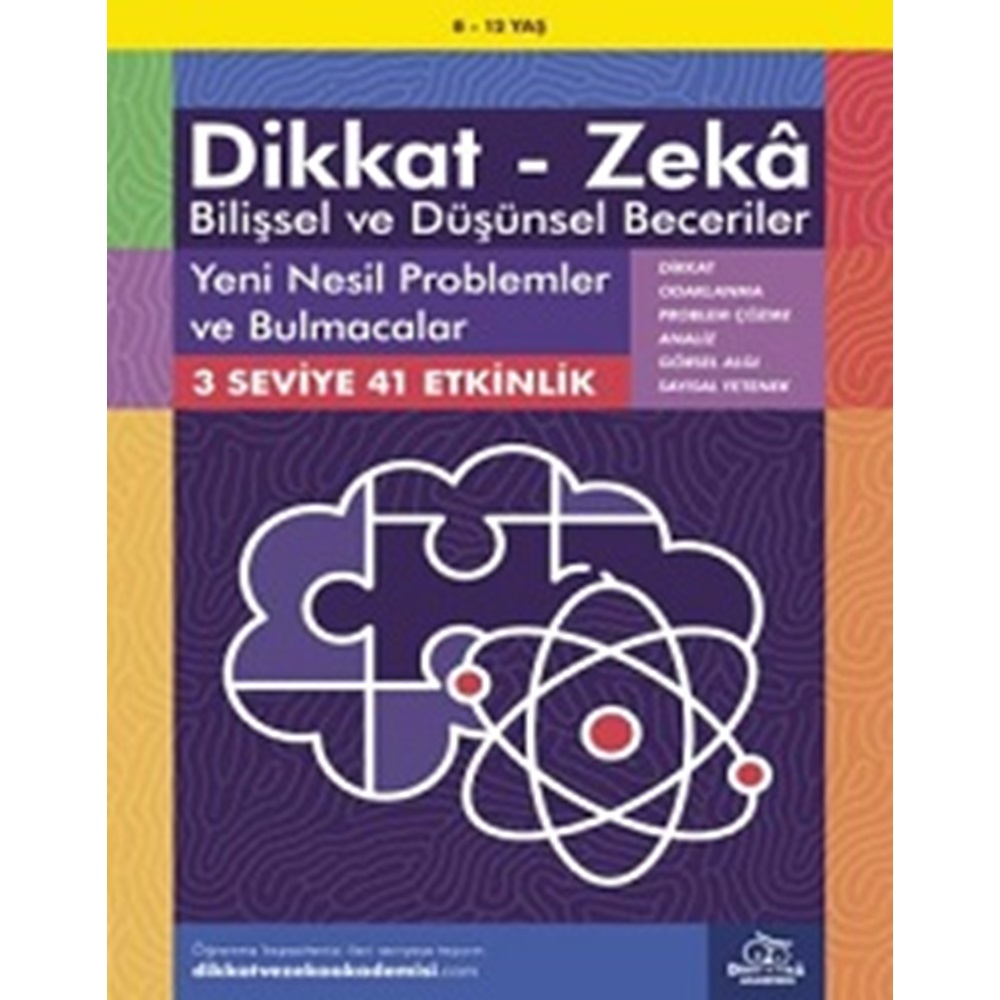 Yeni Nesil Problemler ve Bulmacalar (8-12 Yaş) - Dikkat Zeka