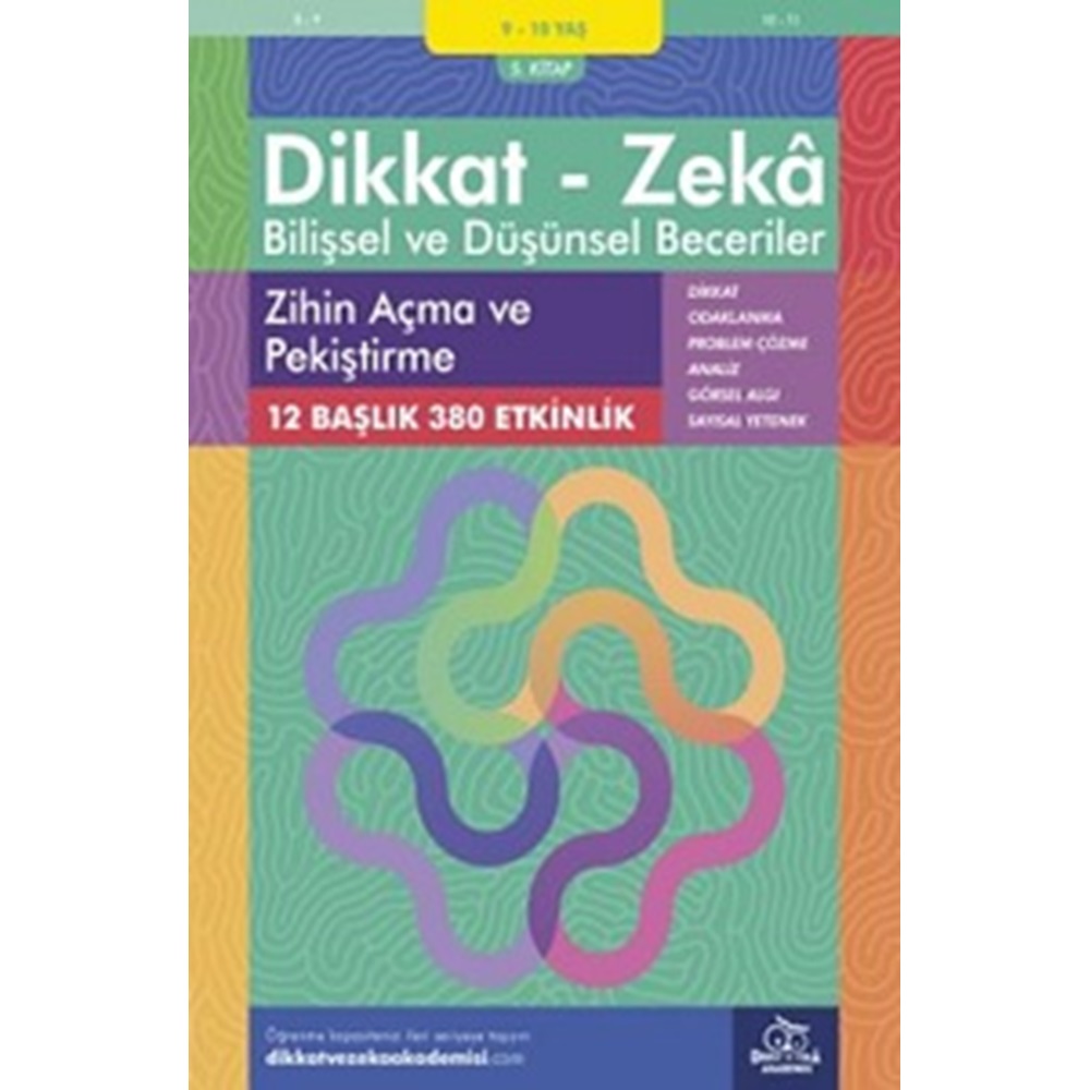 Zihin Açma ve Pekiştirme (9 - 10 Yaş) - Dikkat Zeka