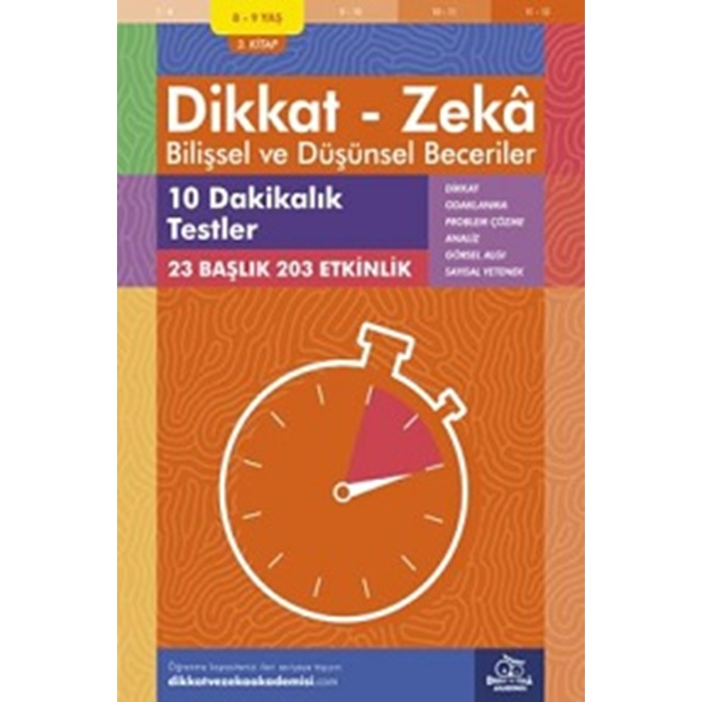 10 Dakikalık Testler (8 - 9 Yaş) - Dikkat Zeka