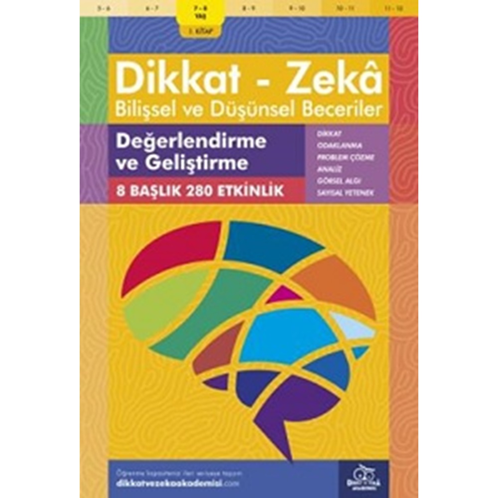 Değerlendirme ve Geliştirme (7 - 8 Yaş) - Dikkat Zeka