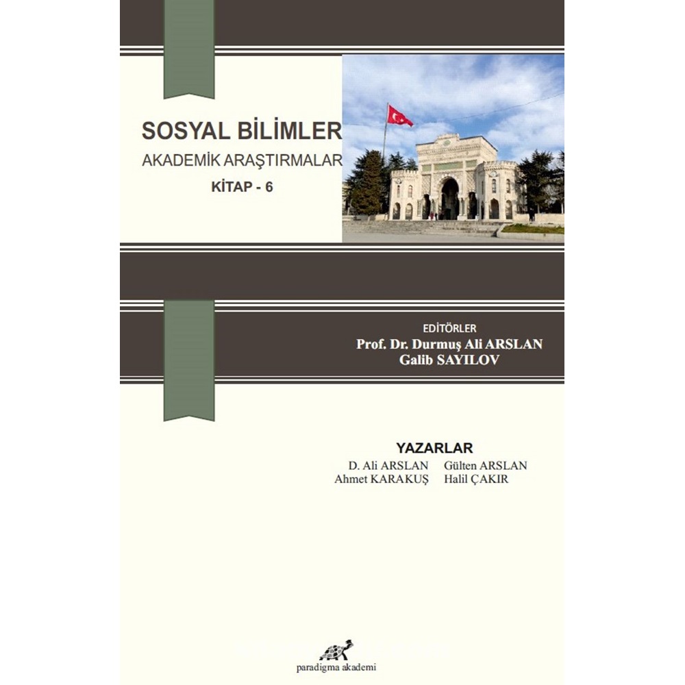 Sosyal Bilimler Akademik Araştırmalar Kitap 6