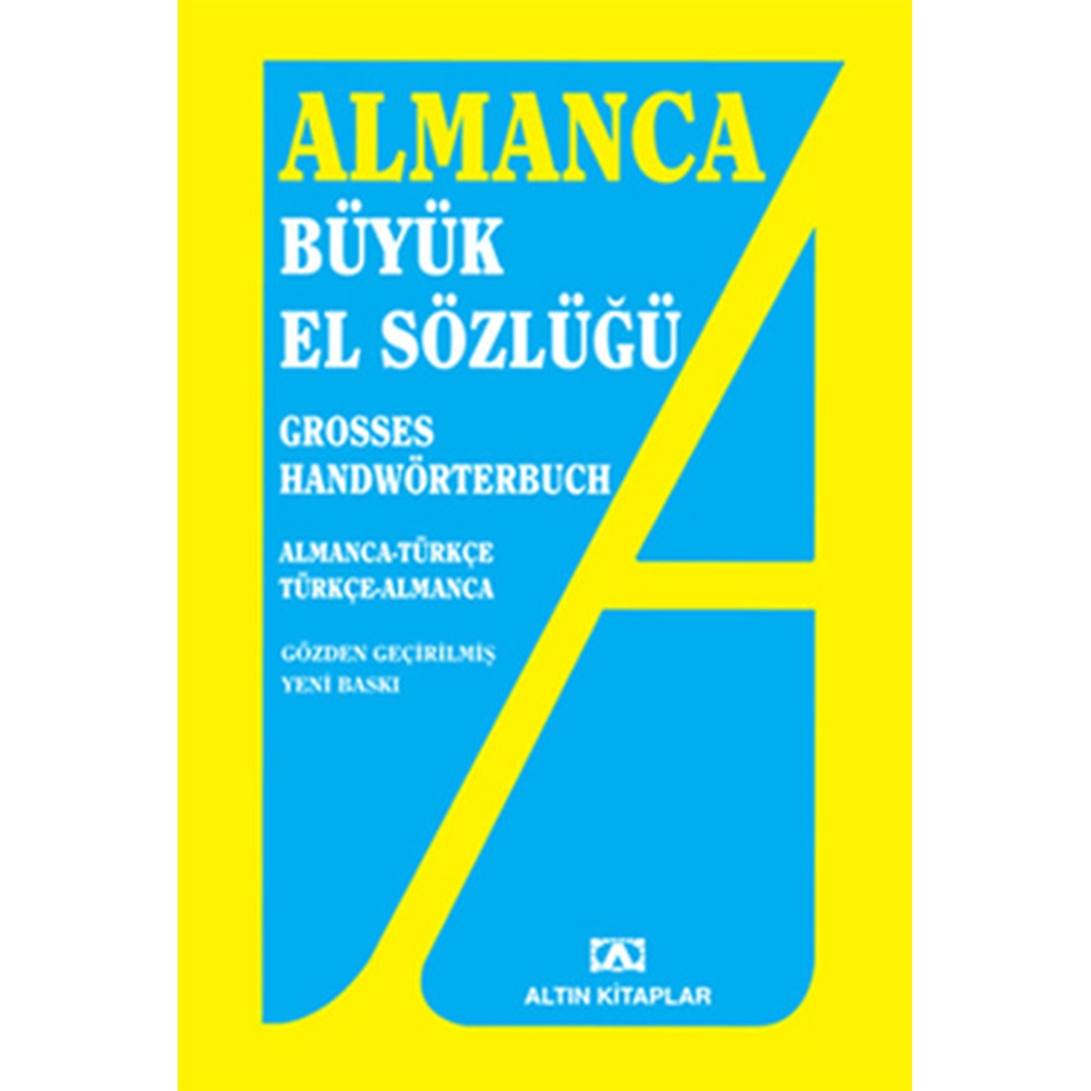 Almanca Büyük El Sözlüğü