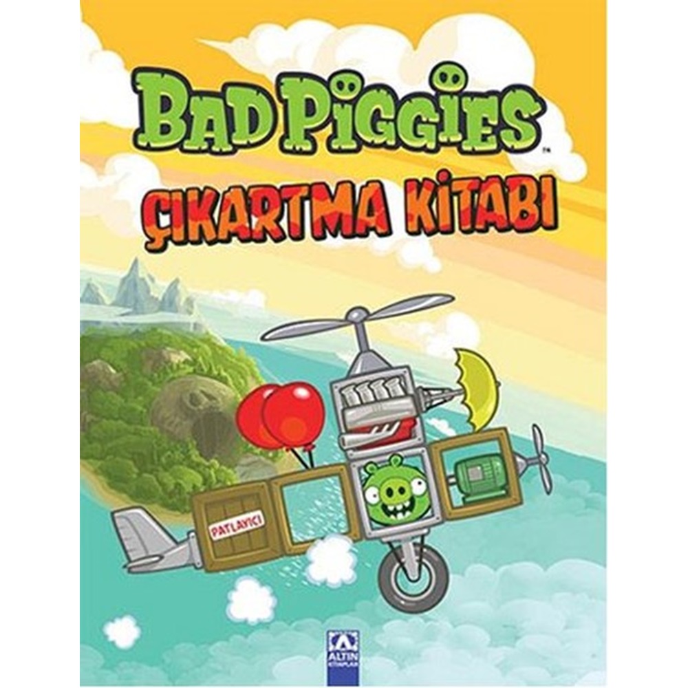 Bad Piggies Çıkartma Kitabı