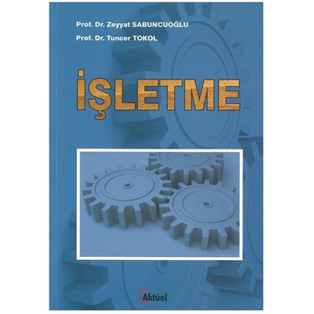 İşletme 9. Baskı Zeyyat Sabuncuoğlu