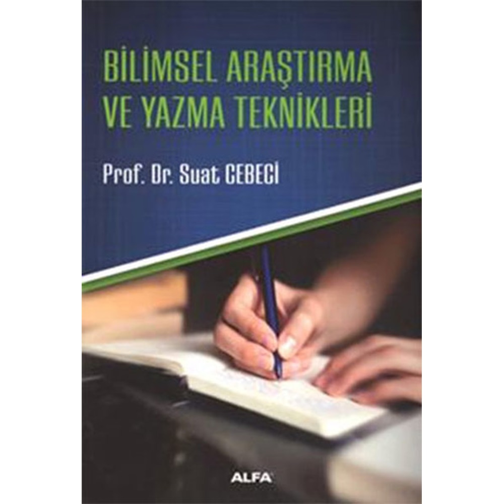 Bilimsel Araştırma Ve Yazma Teknikleri