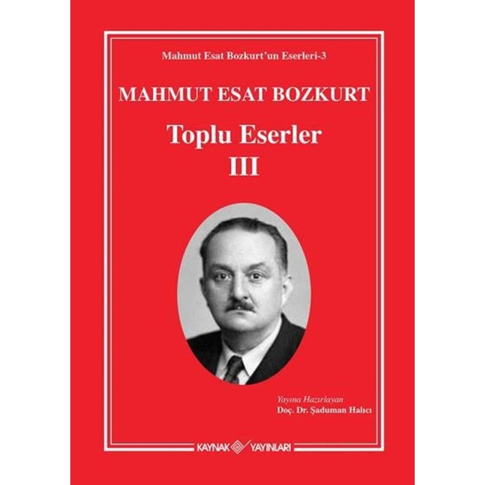 Mahmut Esat Bozkurt Toplu Eserler III