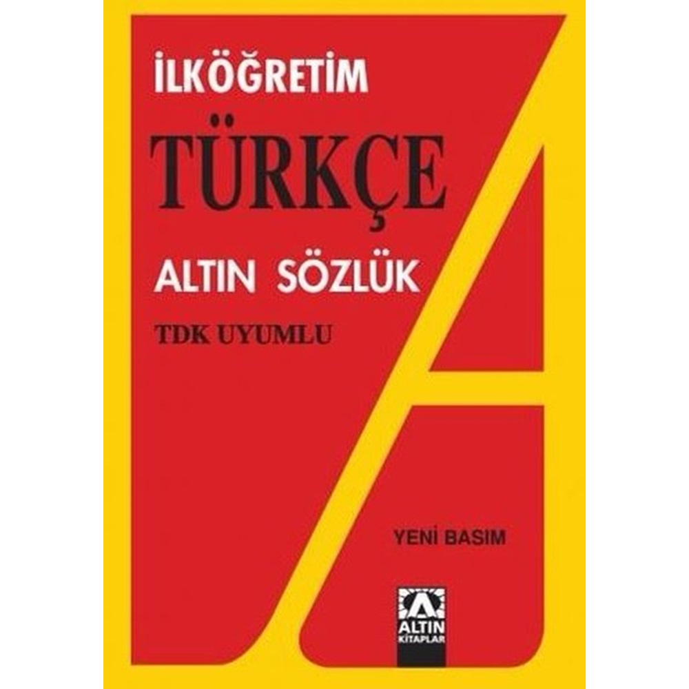 Altın İlköğretim Türkçe Sözlük