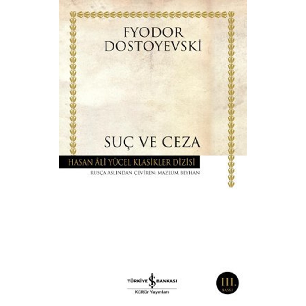 Suç ve Ceza Hasan Ali Yücel Klasikleri