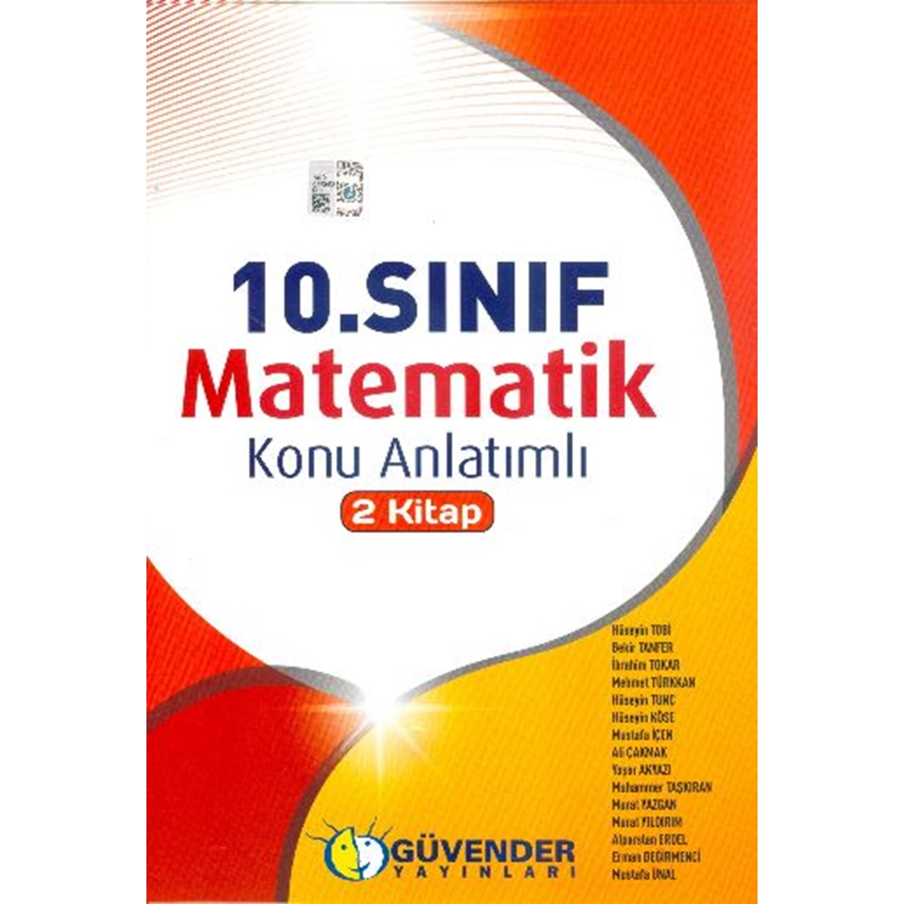 GÜVENDER 10.SINIF MATEMATİK KONU ANLATIMI 2 Kitap