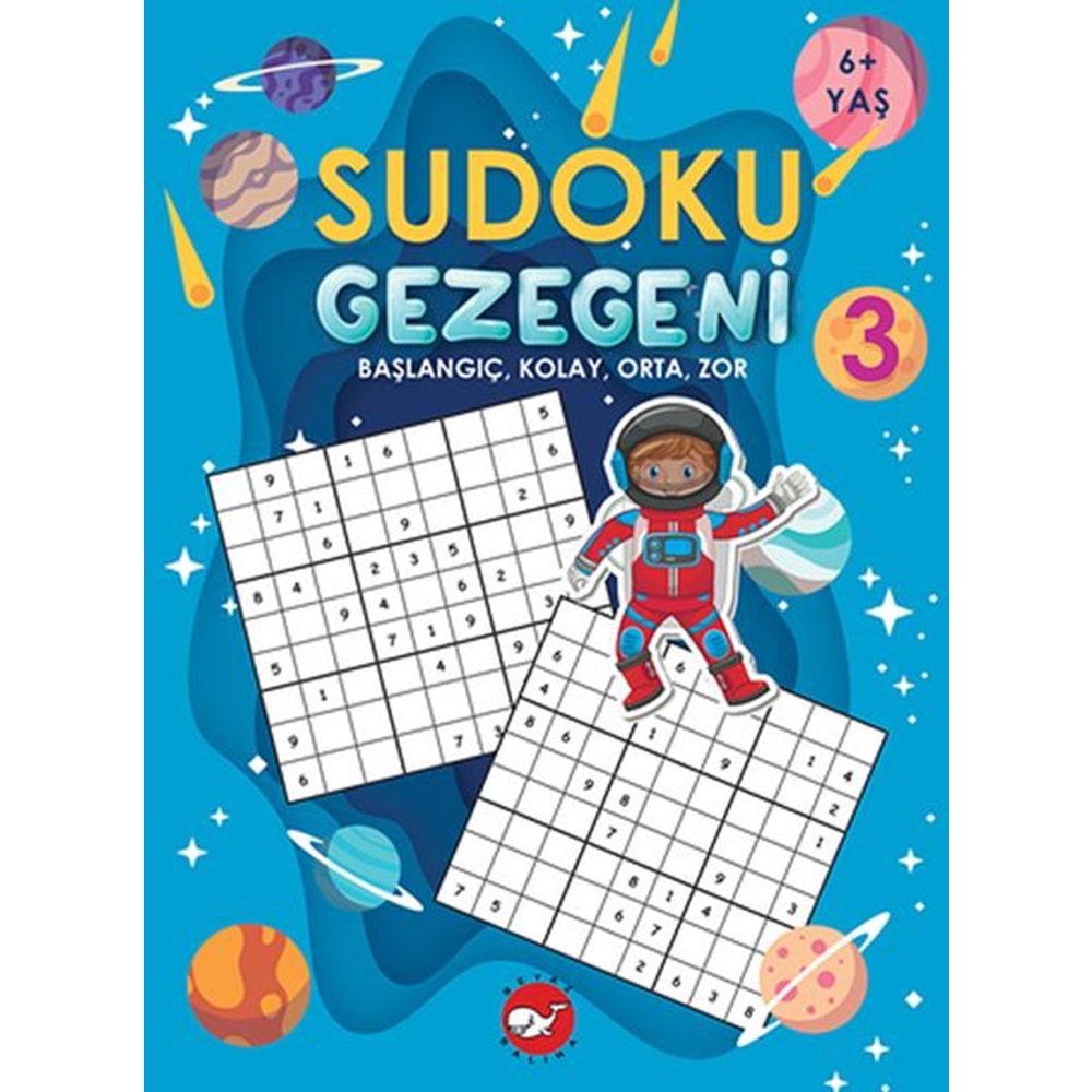 Sudoku Gezegeni 3 - 6+ Yaş İçin