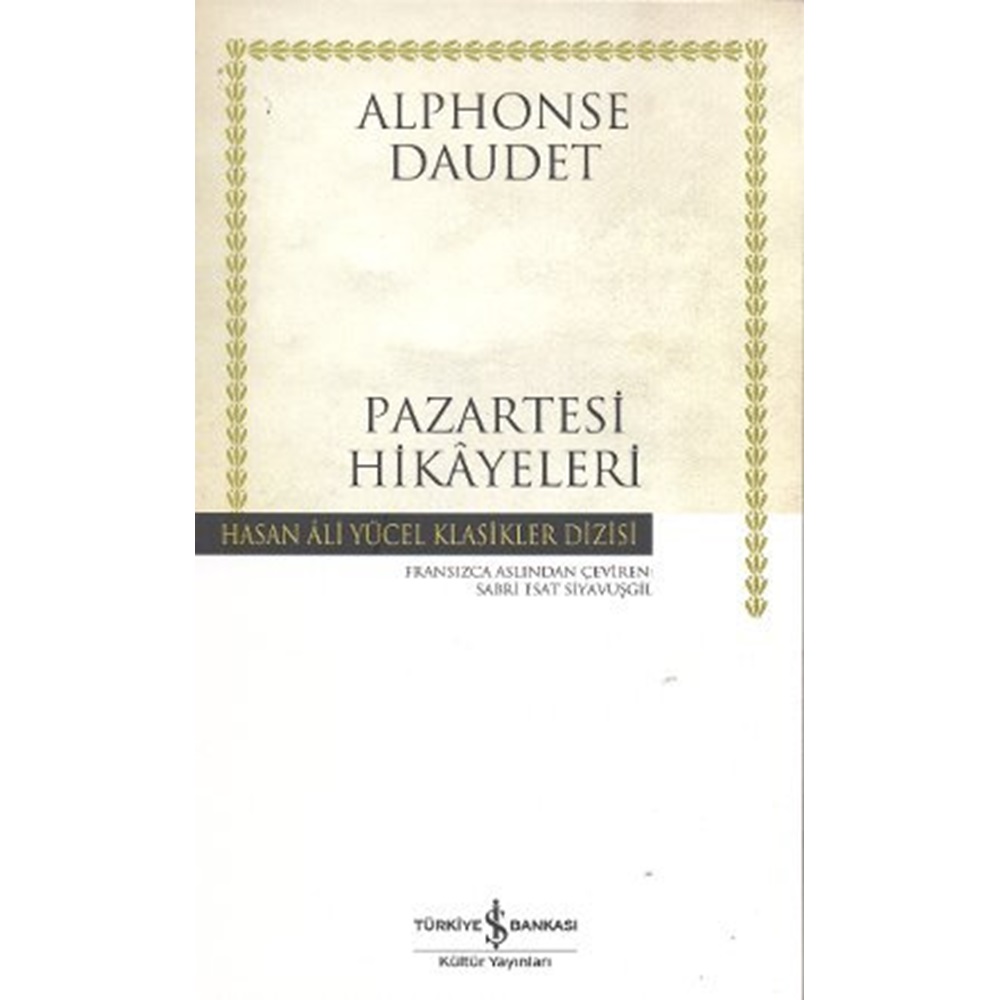 Pazartesi Hikayeleri Hasan Ali Yücel Klasikleri