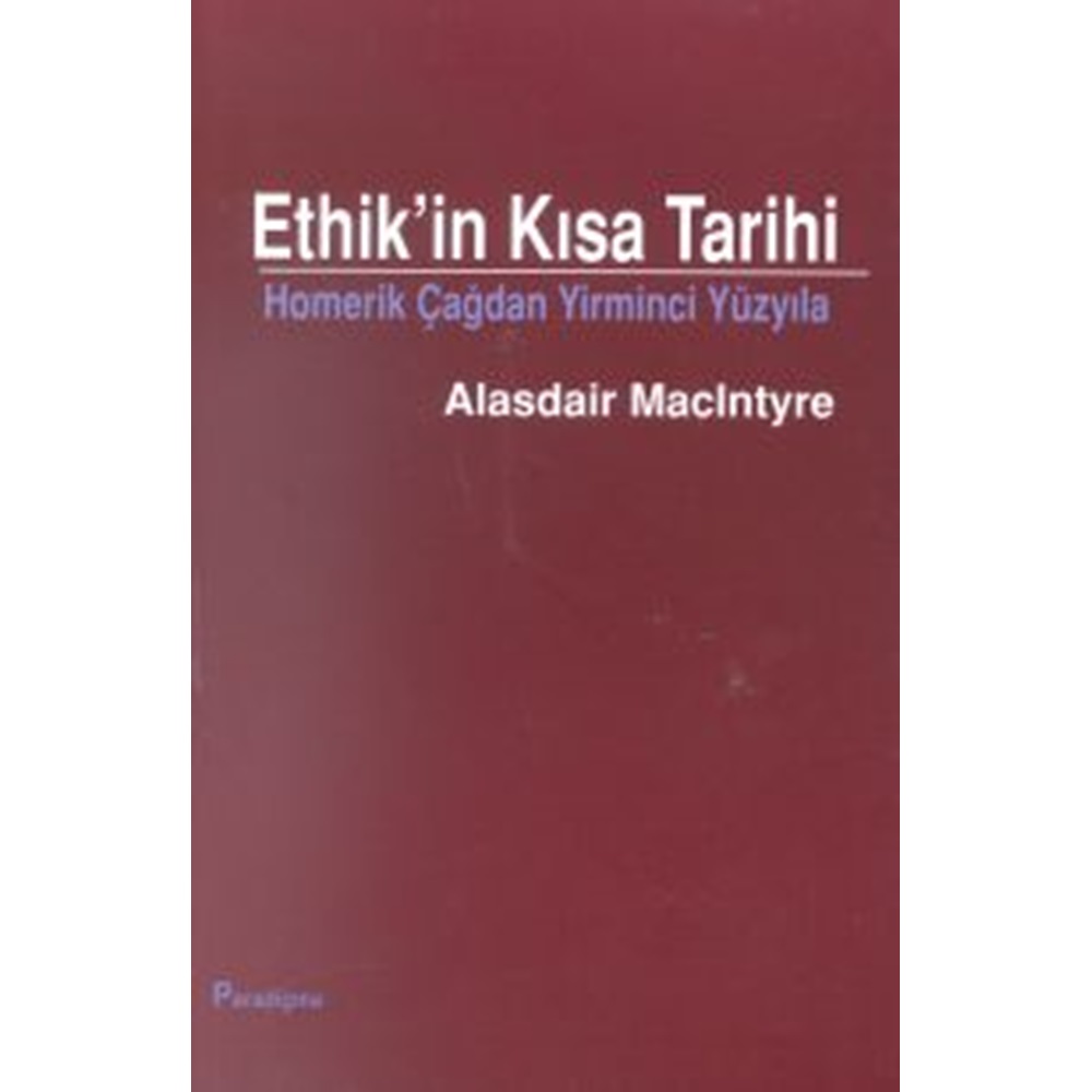 ETHİKİN KISA TARİHİ