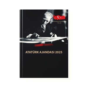 2025 Atatürk Ajandası (Ciltli)