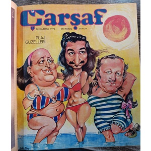 Çarşaf Dergisi 25 Şubat 1976 İle 13 Aralık 1978 Arası ciltli