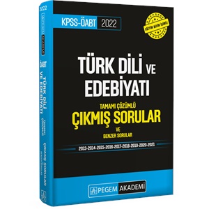 2022 Pegem KPSS ÖABT Türk Dili Ve Edebiyatı Çıkmış Sorular