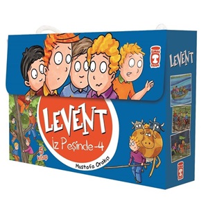 Levent İz Peşinde 4 Set 5 Kitap