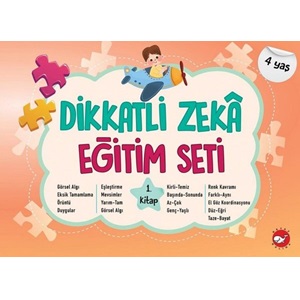 Dikkatli Zeka Eğitim 1. Kitap - 4 Yaş