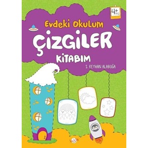 Evdeki Okulum Çizgiler Kitabım 4 Yaş