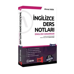 Yargı Akın YDS İngilizce Ders Notları English Grammar