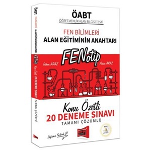 Yargı ÖABT Fen Bilimleri FENOTİP Konu Özetli Çözümlü 20 Deneme