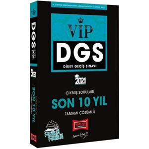 2021 Yargı DGS VIP Sayısal Sözel Yetenek Son 10 Yıl Tamamı Çözümlü Fasikül Çıkmış Sorular