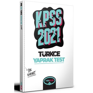 2021 Yediiklim KPSS Genel Yetenek Türkçe Çek Kopart Yaprak Test