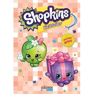 Shopkins Cicibiciler Çıkartmalı Aktivite Turuncu