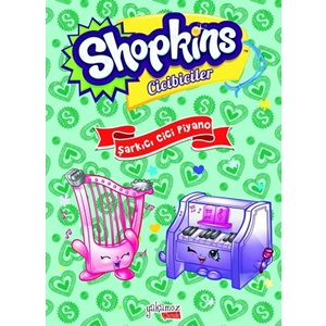 Shopkins Cicibiciler Şarkıcı Cici Piyano Ciltli