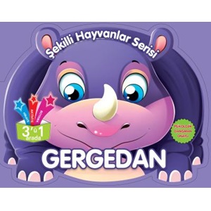 Şekilli Hayvanlar Serisi Gergedan