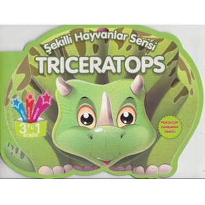 Şekilli Hayvanlar Serisi Triceratops