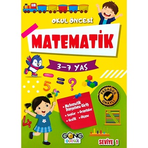 Okul Öncesi Matematik 3-7 Yaş 5 li Set