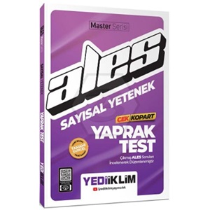 2025 Yediiklim Ales Sayısal Yetenek Çek Kopart Yaprak Test