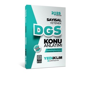 2025 Yediiklim DGS Sayısal Yetenek Konu Anlatımı