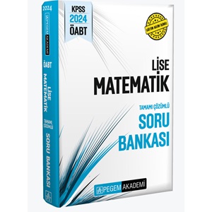 2024 Pegem ÖABT Lise Matematik Soru Bankası