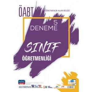 ÖABT Sınıf Öğretmenliği - Öğretmenlik Alan Bilgisi - 5 Deneme