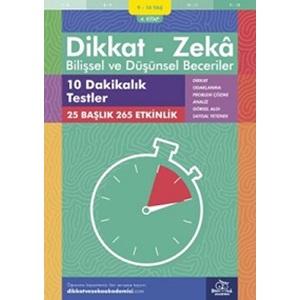 10 Dakikalık Testler (9 - 10 Yaş) - Dikkat Zeka